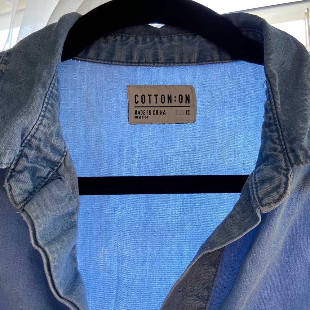 Denim button down - Picture 3 of 5